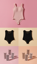 Seamless Bodysuit With Snap Closure