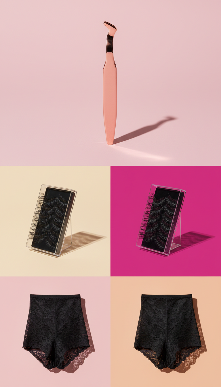 Luxe Rose Gold Lash Applicator Precision Tip