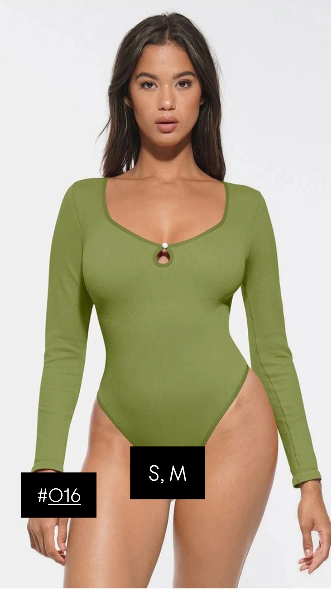 Ribbed seamless sexy hollow neck bodysuit